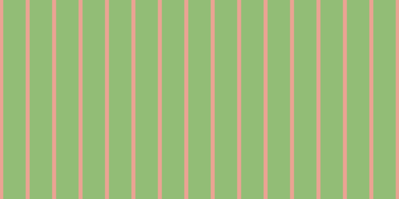 #92bd76, #eba393 vertical lines, eight pixels wide, forty-five pixels apart