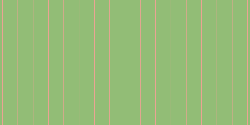 #92bd76, #eba393 vertical lines, two pixels wide, forty-seven pixels apart