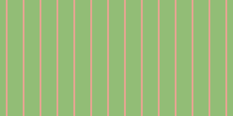 #92bd76, #eba393 vertical lines, six pixels wide, fifty-two pixels apart
