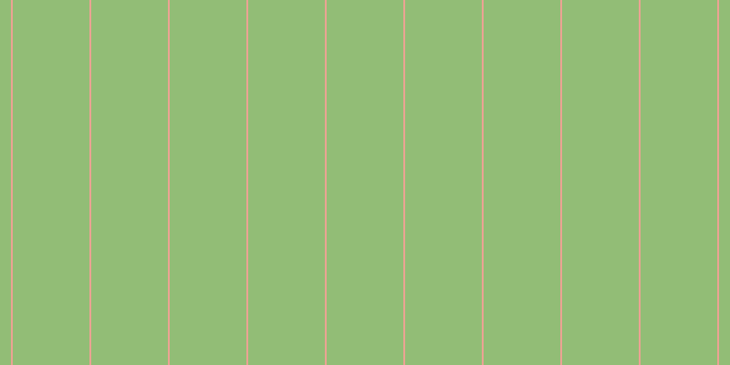 #92bd76, #eba393 vertical lines, two pixels wide, eighty-four pixels apart