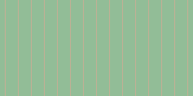 #92bd97, #eba393 vertical lines, two pixels wide, fifty-two pixels apart