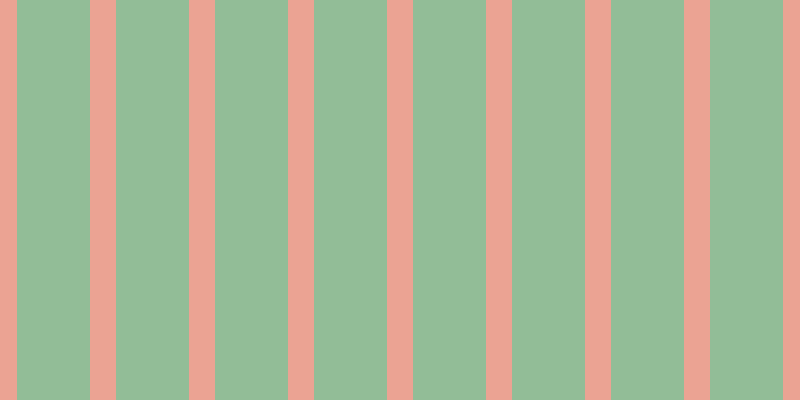 #92bd97, #eba393 vertical lines, twenty-six pixels wide, seventy-three pixels apart