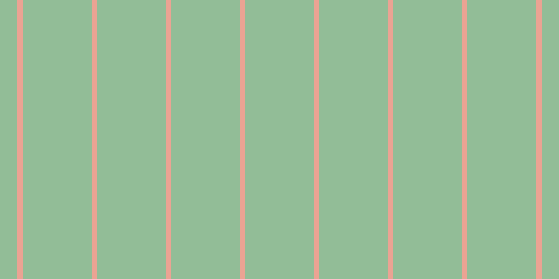 #92bd97, #eba393 vertical lines, eight pixels wide, ninety-eight pixels apart