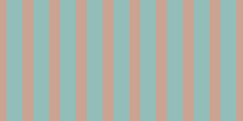 #92bdb8, #caa393 vertical lines, thirty-six pixels wide, fifty-two pixels apart