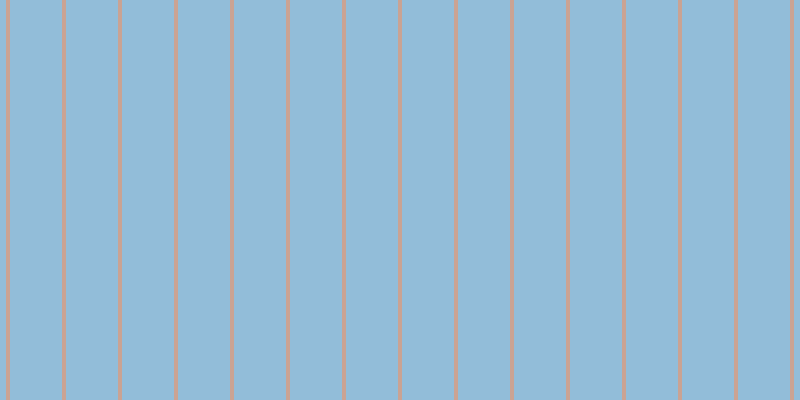 #92bdd9, #caa393 vertical lines, four pixels wide, fifty-two pixels apart