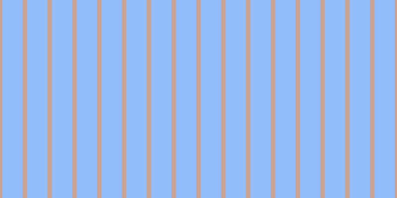 #92bdfa, #caa393 vertical lines, nine pixels wide, forty-one pixels apart
