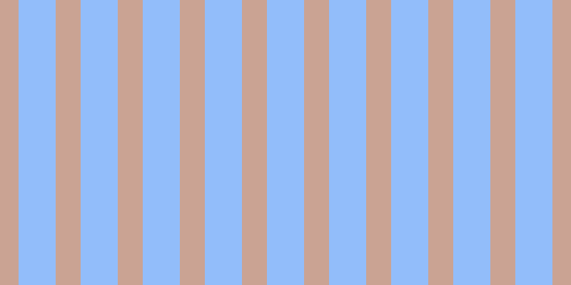 #92bdfa, #caa393 vertical lines, thirty-five pixels wide, fifty-two pixels apart