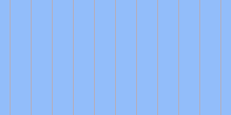 #92bdfa, #caa393 vertical lines, two pixels wide, seventy-one pixels apart
