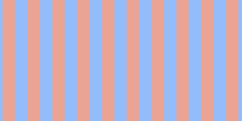 #92bdfa, #eba393 vertical lines, forty-one pixels wide, forty-one pixels apart