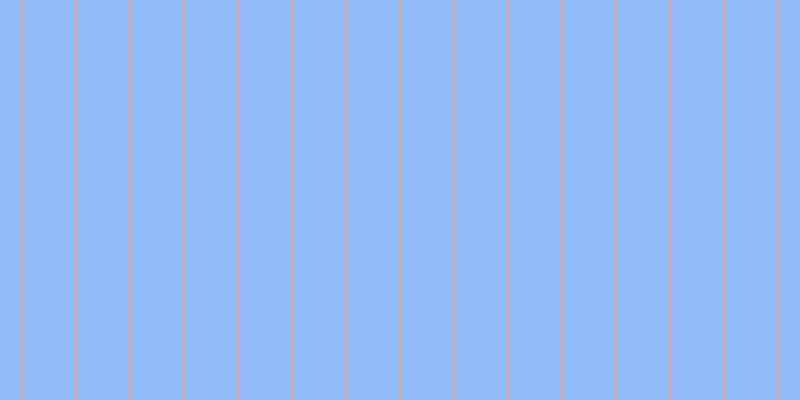 #92bdfa, #eba393 vertical lines, two pixels wide, fifty-two pixels apart