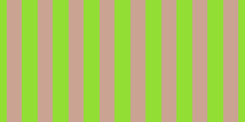 #92de34, #caa393 vertical lines, forty-nine pixels wide, fifty-two pixels apart