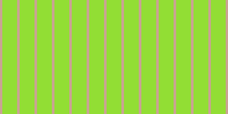#92de34, #caa393 vertical lines, nine pixels wide, fifty-two pixels apart