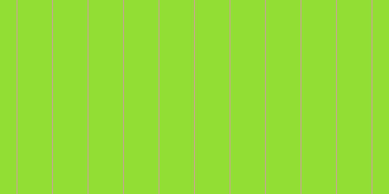 #92de34, #caa393 vertical lines, two pixels wide, seventy-one pixels apart