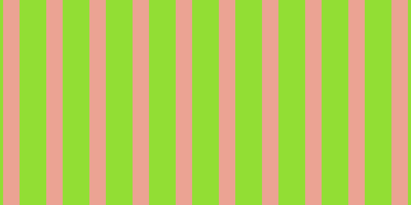 #92de34, #eba393 vertical lines, thirty-two pixels wide, fifty-two pixels apart