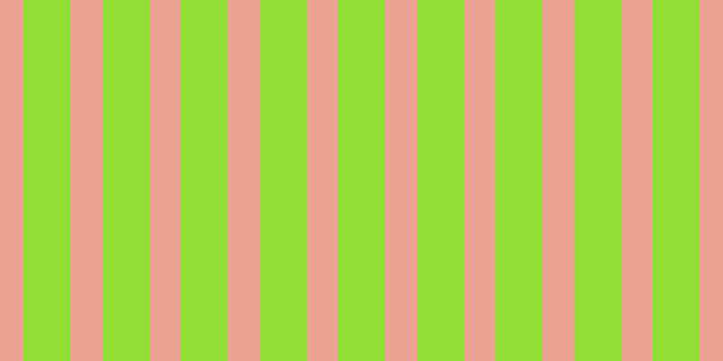 #92de34, #eba393 vertical lines, thirty-five pixels wide, fifty-two pixels apart