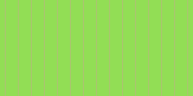 #92de55, #caa393 vertical lines, two pixels wide, fifty-two pixels apart