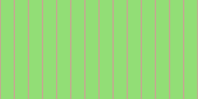 #92de76, #caa393 vertical lines, five pixels wide, fifty-two pixels apart