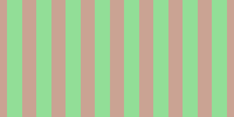 #92de97, #caa393 vertical lines, forty-eight pixels wide, fifty-two pixels apart