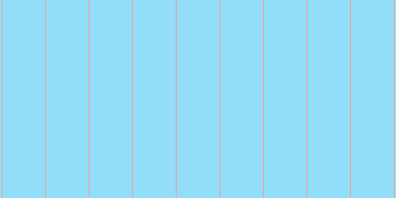#92defa, #eba393 vertical lines, two pixels wide, eighty-six pixels apart