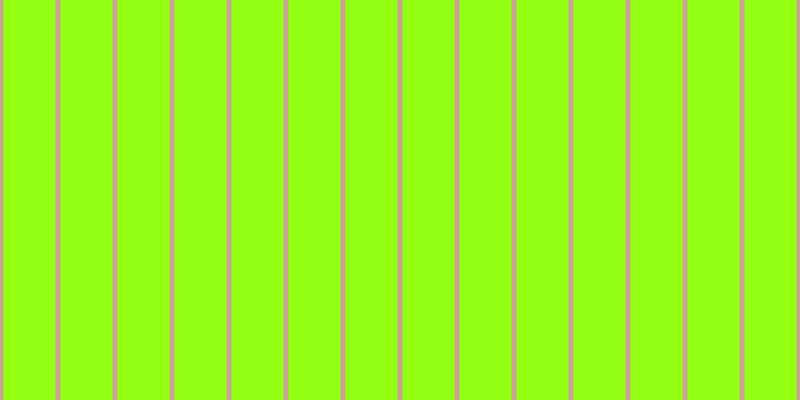 #92ff13, #caa393 vertical lines, five pixels wide, fifty-two pixels apart