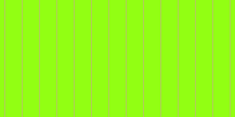 #92ff13, #caa393 vertical lines, two pixels wide, fifty-seven pixels apart
