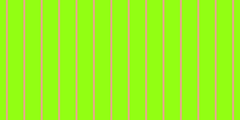 #92ff13, #eba393 vertical lines, six pixels wide, fifty-two pixels apart