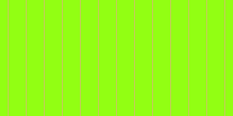 #92ff13, #eba393 vertical lines, two pixels wide, sixty pixels apart