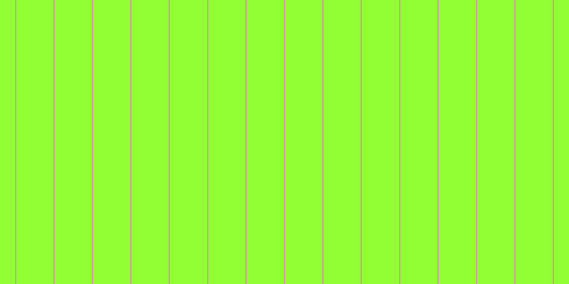 #92ff34, #caa393 vertical lines, two pixels wide, fifty-two pixels apart