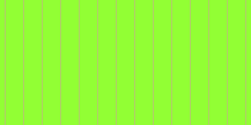 #92ff34, #caa393 vertical lines, two pixels wide, fifty-seven pixels apart