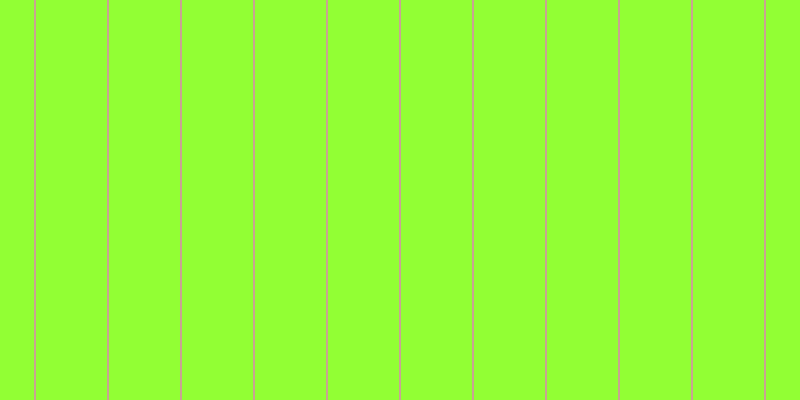 #92ff34, #caa393 vertical lines, two pixels wide, seventy-one pixels apart
