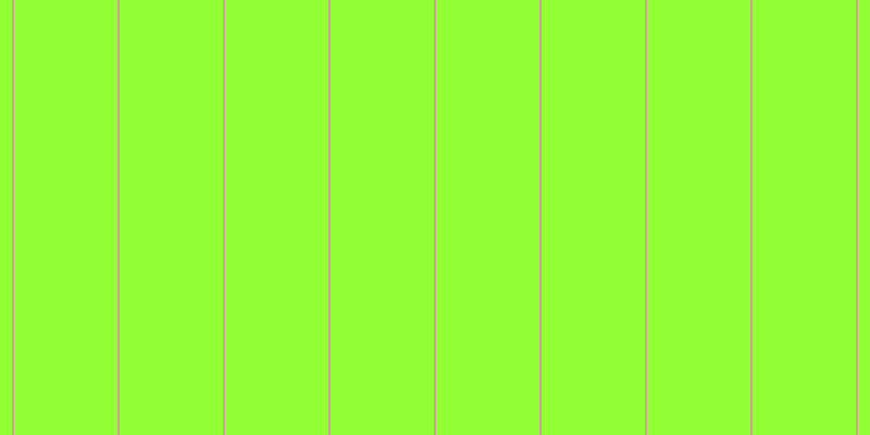 #92ff34, #caa393 vertical lines, two pixels wide, ninety-five pixels apart