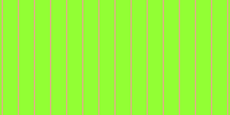 #92ff34, #eba393 vertical lines, four pixels wide, fifty-two pixels apart