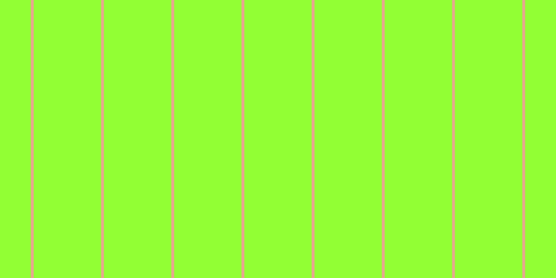 #92ff34, #eba393 vertical lines, four pixels wide, ninety-seven pixels apart