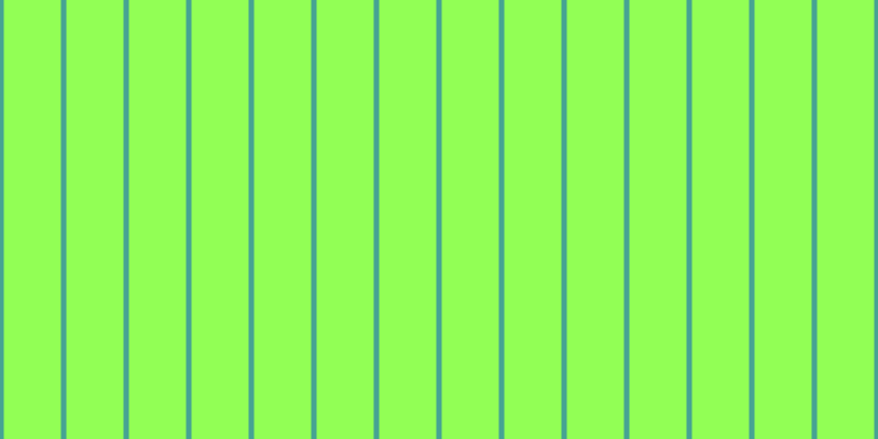 #92ff55, #46a393 vertical lines, five pixels wide, fifty-two pixels apart