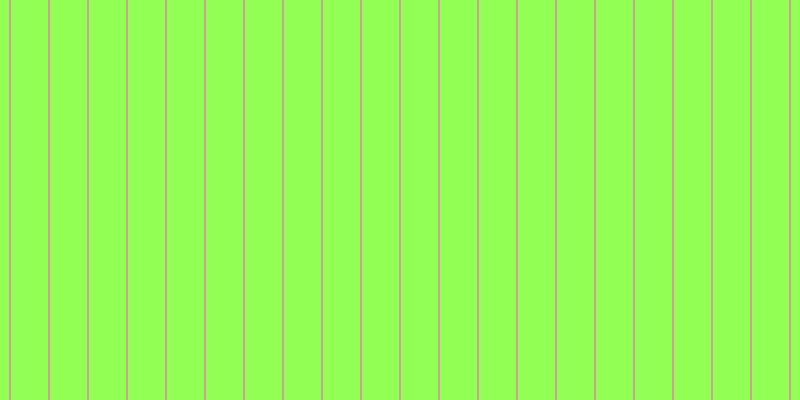 #92ff55, #caa393 vertical lines, two pixels wide, thirty-seven pixels apart