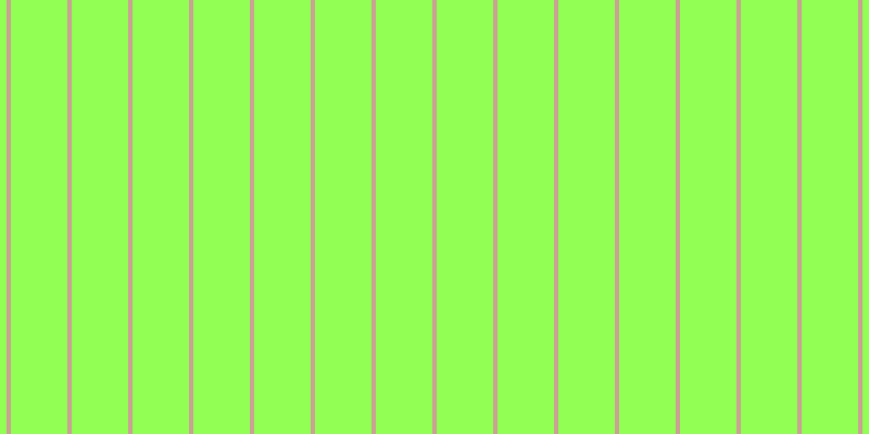#92ff55, #caa393 vertical lines, four pixels wide, fifty-two pixels apart