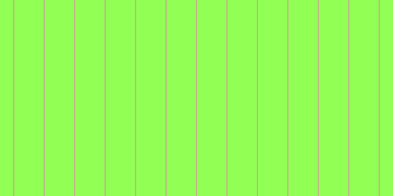 #92ff55, #caa393 vertical lines, two pixels wide, sixty pixels apart