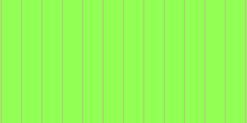 #92ff55, #caa393 vertical lines, two pixels wide, sixty-four pixels apart