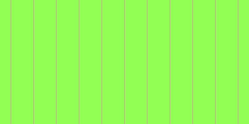 #92ff55, #caa393 vertical lines, two pixels wide, seventy-one pixels apart