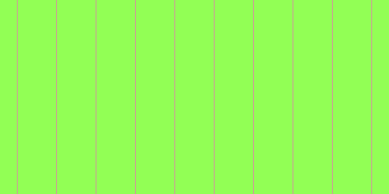 #92ff55, #caa393 vertical lines, two pixels wide, seventy-nine pixels apart