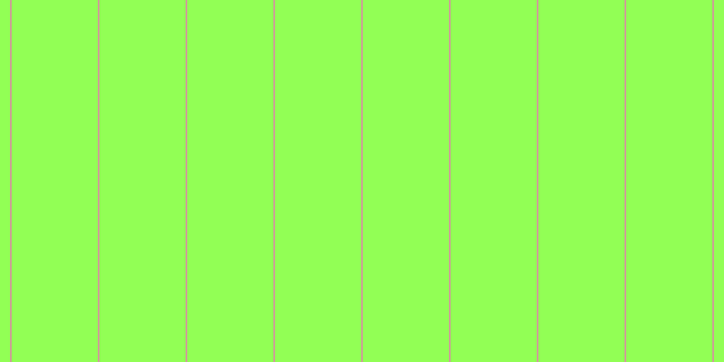 #92ff55, #caa393 vertical lines, two pixels wide, ninety-five pixels apart