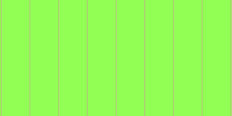 #92ff55, #caa393 vertical lines, two pixels wide, ninety-seven pixels apart