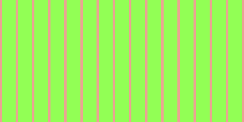#92ff55, #eba393 vertical lines, eight pixels wide, forty-five pixels apart