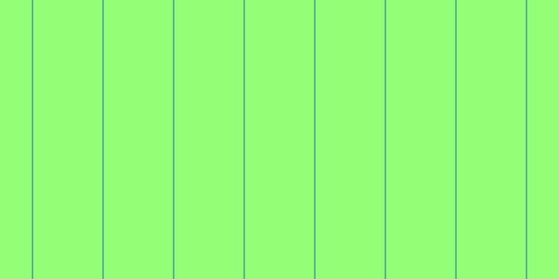 #92ff76, #46a393 vertical lines, two pixels wide, ninety-nine pixels apart
