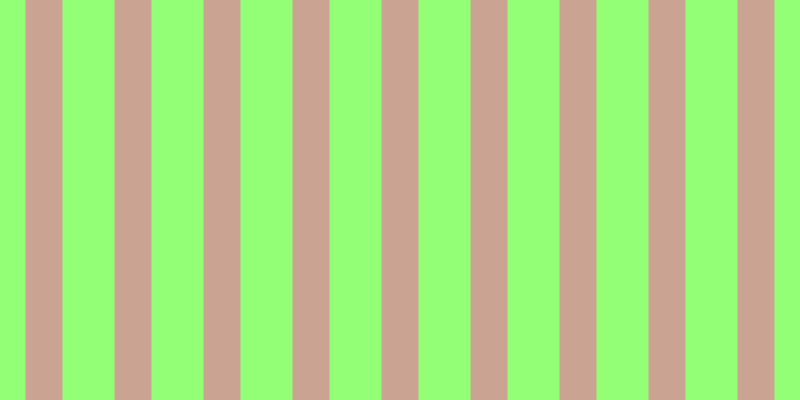 #92ff76, #caa393 vertical lines, thirty-seven pixels wide, fifty-two pixels apart