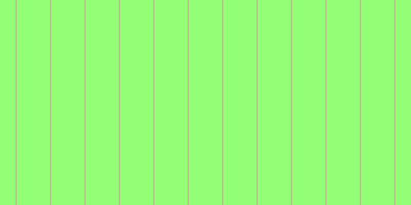 #92ff76, #caa393 vertical lines, two pixels wide, sixty-five pixels apart