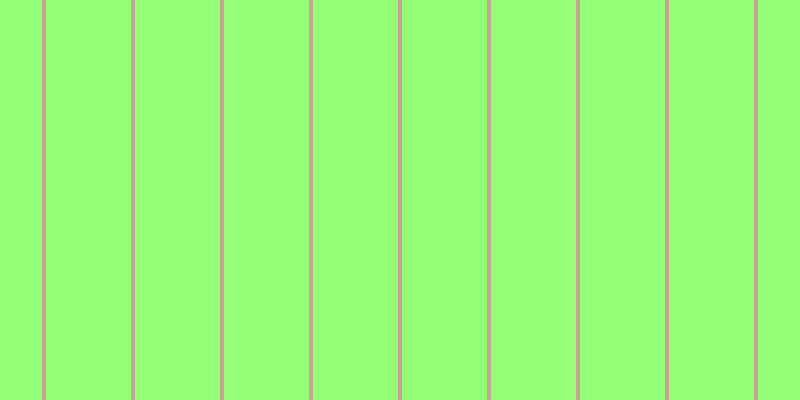 #92ff76, #caa393 vertical lines, four pixels wide, eighty-five pixels apart