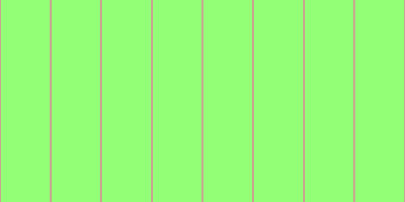 #92ff76, #caa393 vertical lines, four pixels wide, ninety-six pixels apart
