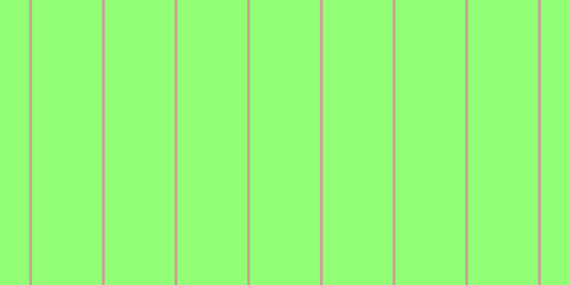 #92ff76, #caa393 vertical lines, four pixels wide, ninety-eight pixels apart
