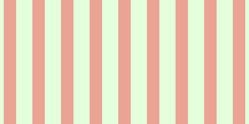 #92ff76 (25%), #eba393 vertical lines, forty pixels wide, fifty-two pixels apart